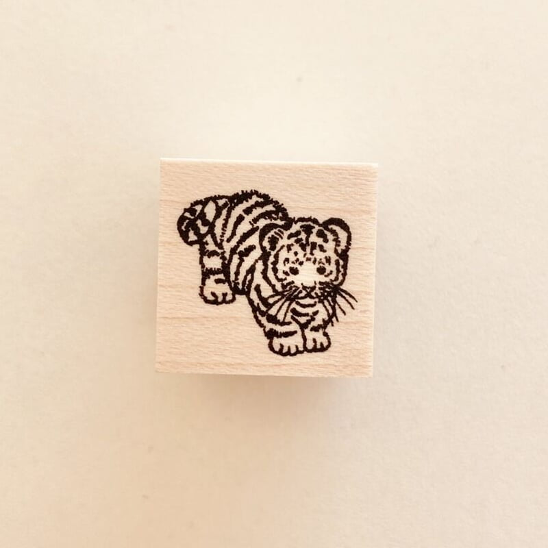 Krimgen印章 老虎寶寶