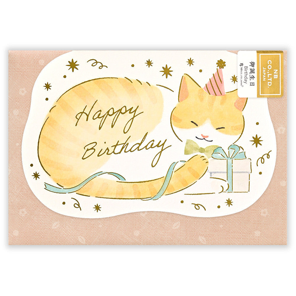 NB社 貓咪 生日卡