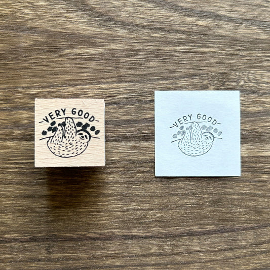 Arte木印章 樹懶