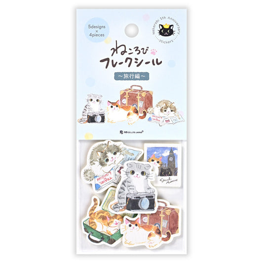 NB社 Nekonobi系列貼紙 旅行