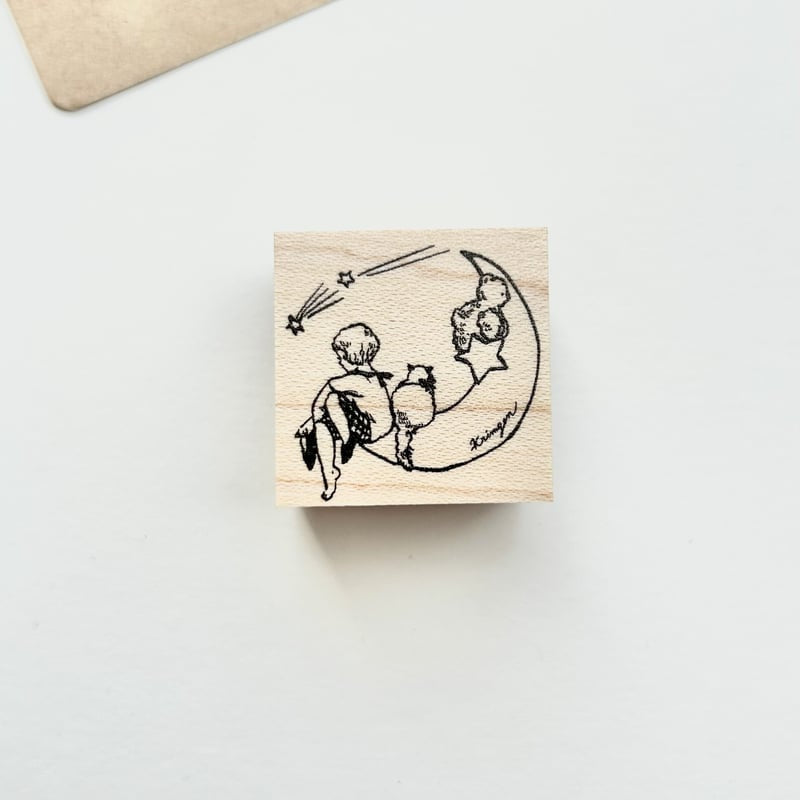 Krimgen印章 Moon and Star Frame