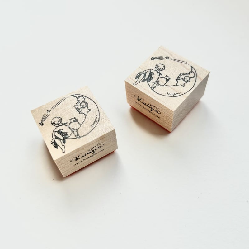 Krimgen印章 Moon and Star Frame