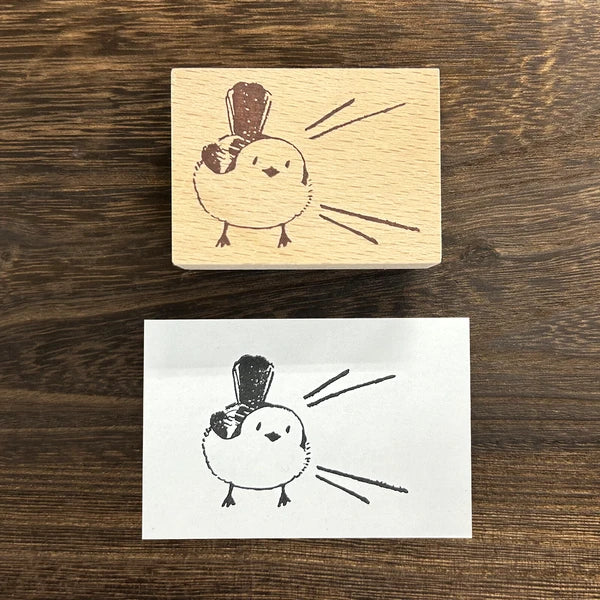 Arte木印章 長尾山雀呼叫