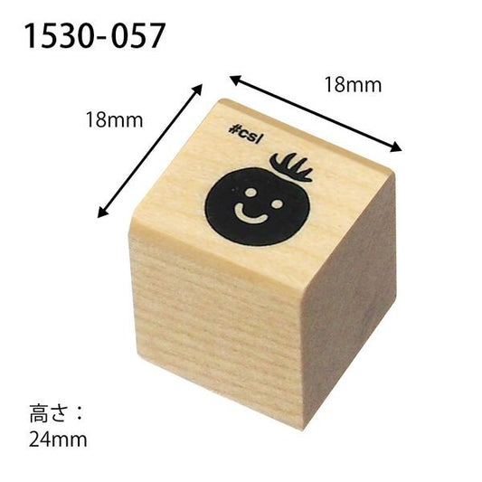 Kodomo no kao木印章 迷你蕃茄