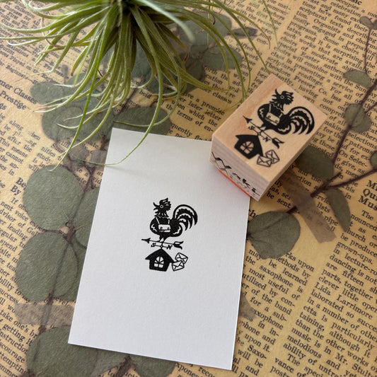 wakimichistamp印章 郵便風見雞