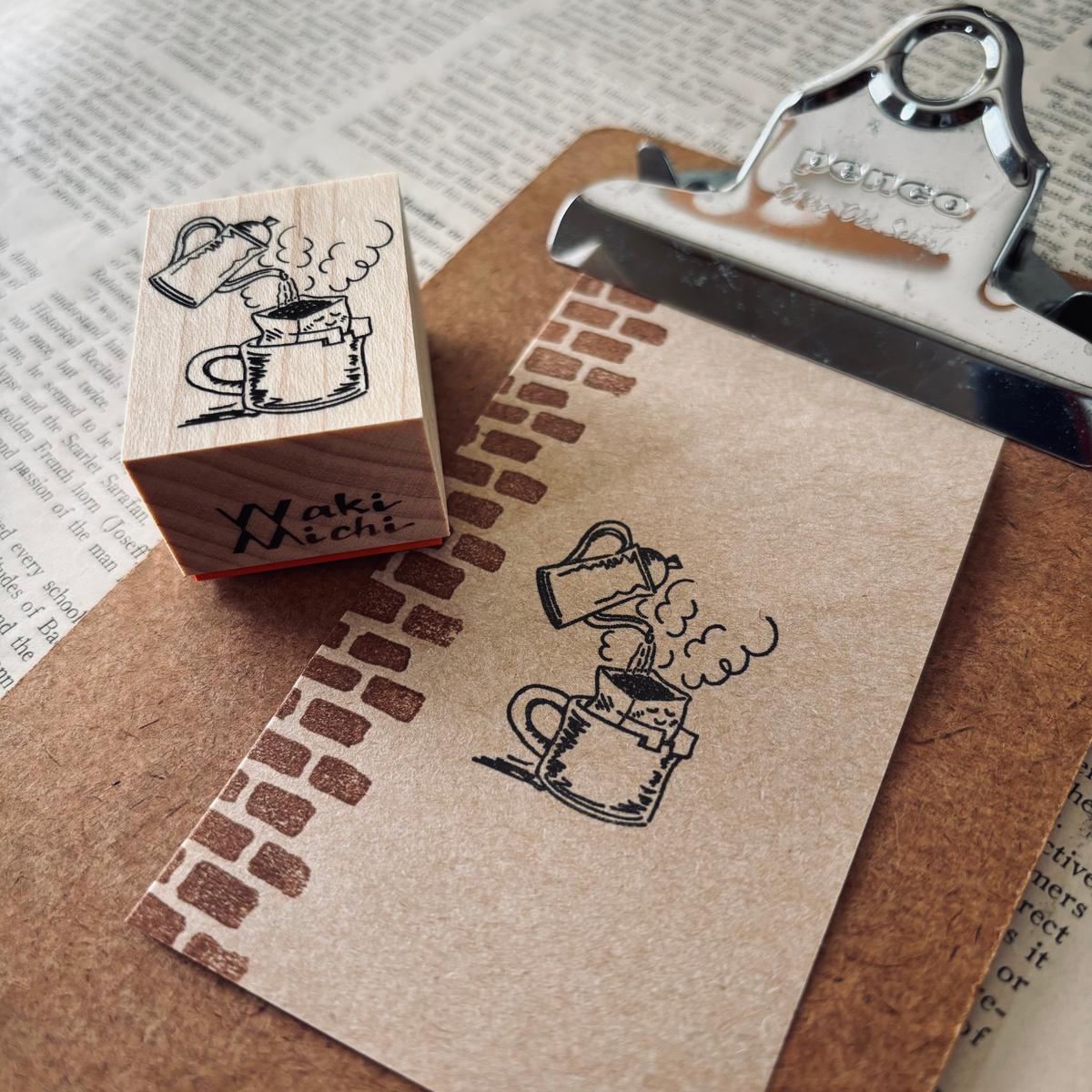 wakimichistamp印章 手沖咖啡