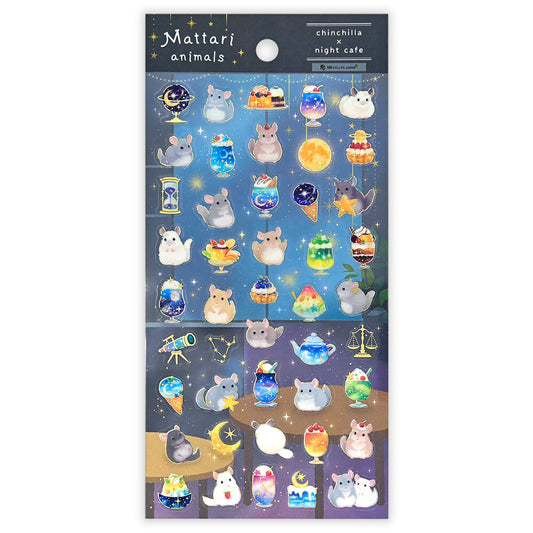NB社 mattari系列貼紙 龍貓和深夜咖啡館