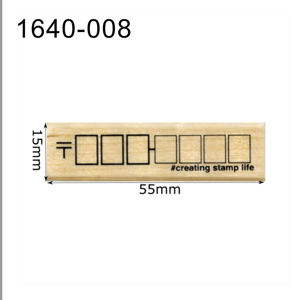 Kodomo no kao木印章 郵遞區號
