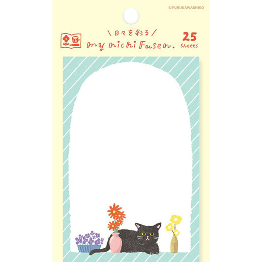 古川紙工 My nichi Memo 花和貓