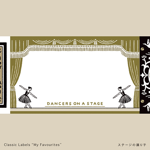 Rakui Hana x 手紙社 roll memo Classic Label