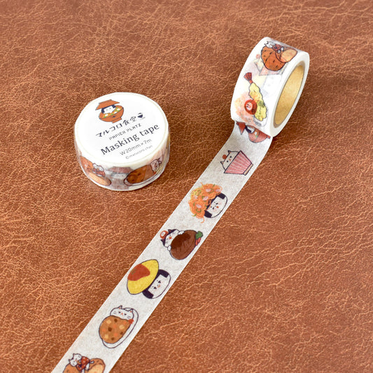 Papier platz marucoro chan紙膠帶 食堂