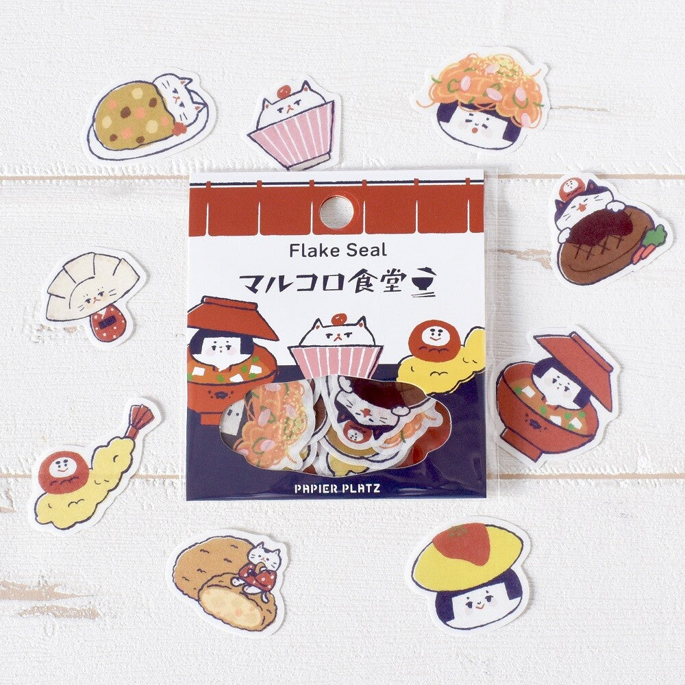 marucoro chan貼紙 食堂