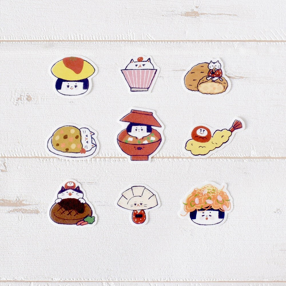 marucoro chan貼紙 食堂