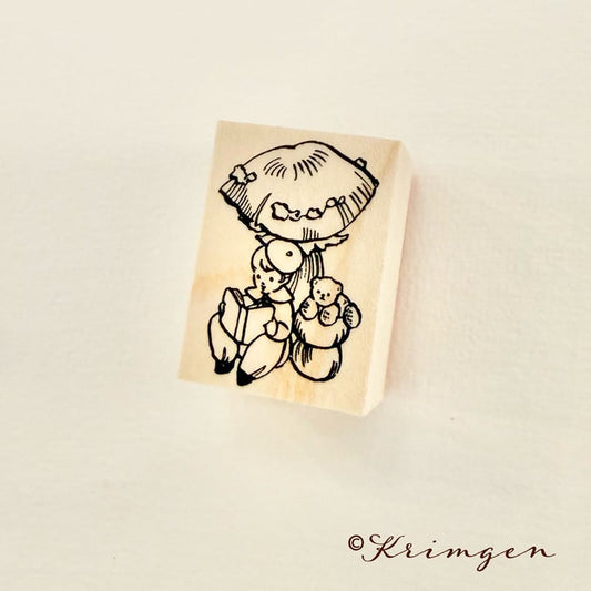 Krimgen印章 Reading under Mushroom