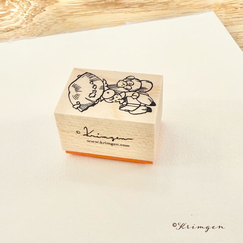 Krimgen印章 Reading under Mushroom