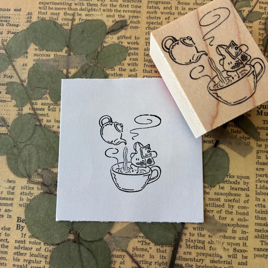 wakimichistamp印章 沖茶包