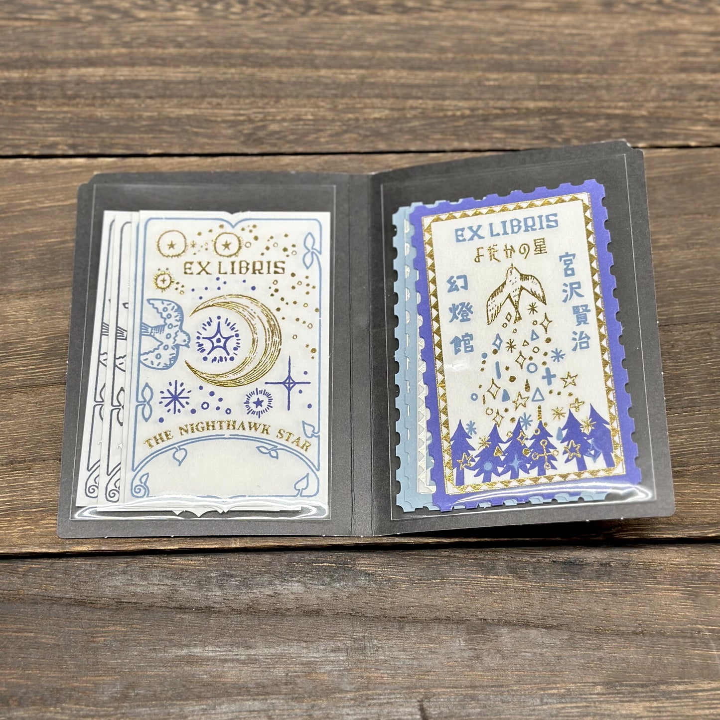 シール堂 藏書票貼紙 夜鷹之星