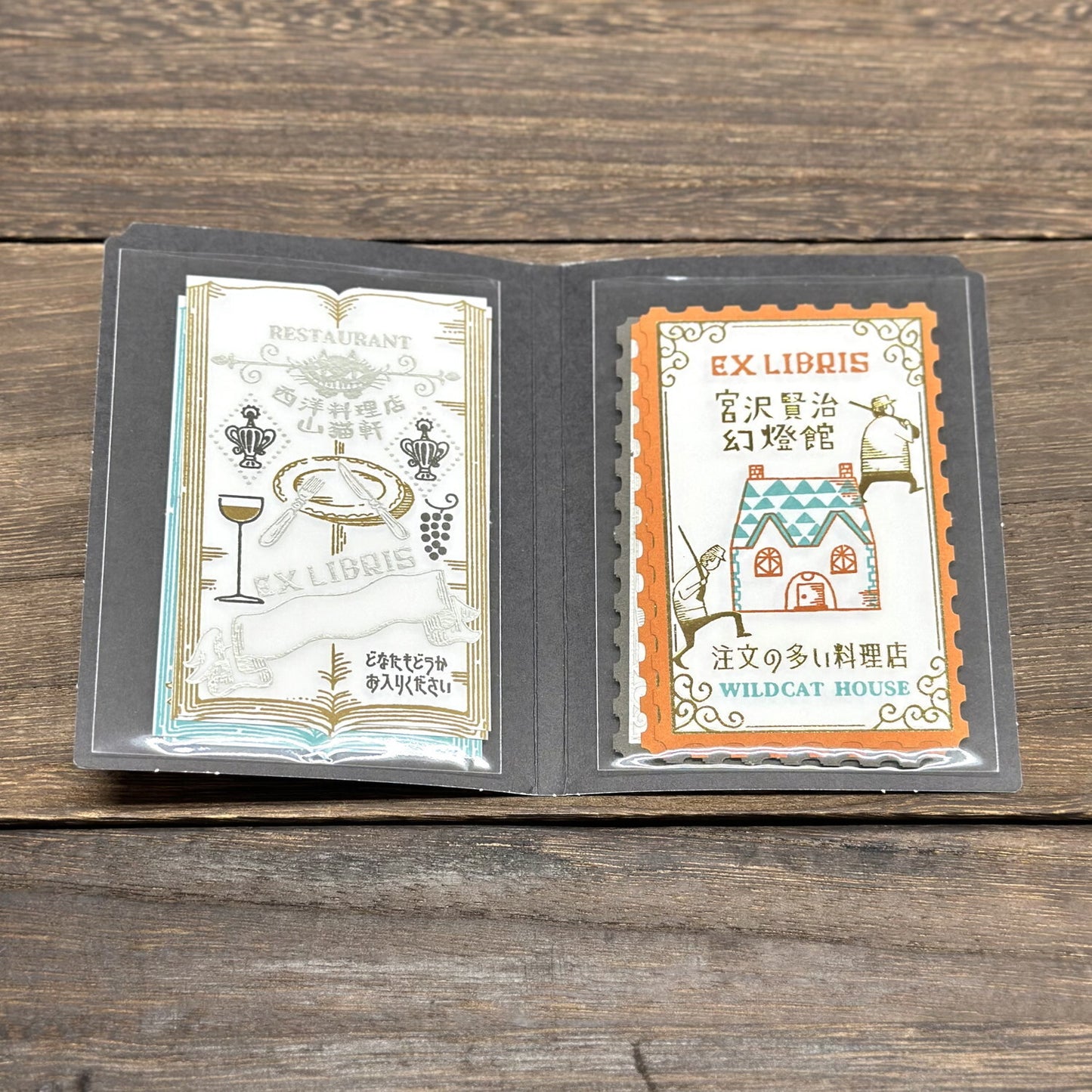 シール堂 藏書票貼紙 訂單很多的料理店
