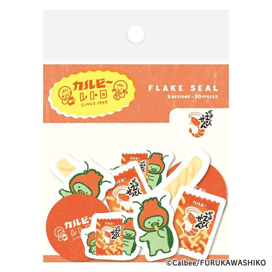 「日本限定」古川紙工 貼紙 卡樂B蝦條