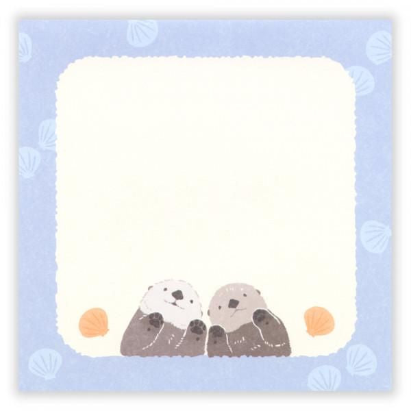 NB社 ZOOm in Animals Memopad 海獺