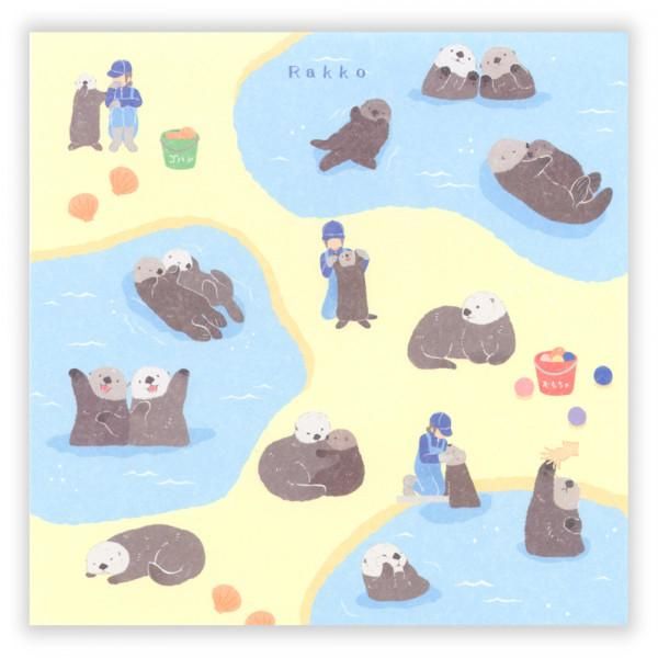 NB社 ZOOm in Animals Memopad 海獺