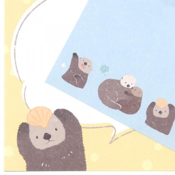 NB社 ZOOm in Animals Memopad 海獺