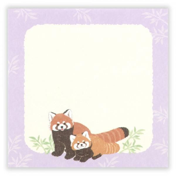 NB社 ZOOm in Animals Memopad 小熊貓
