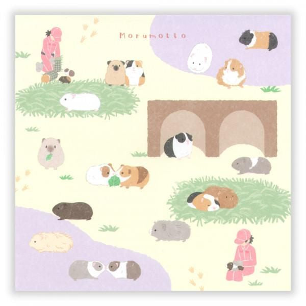 NB社 ZOOm in Animals Memopad 天竺鼠