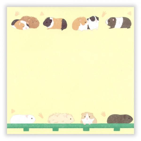 NB社 ZOOm in Animals Memopad 天竺鼠