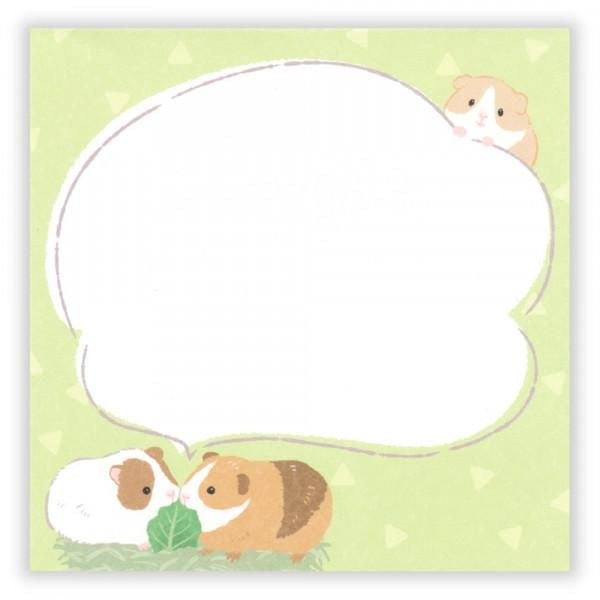 NB社 ZOOm in Animals Memopad 天竺鼠