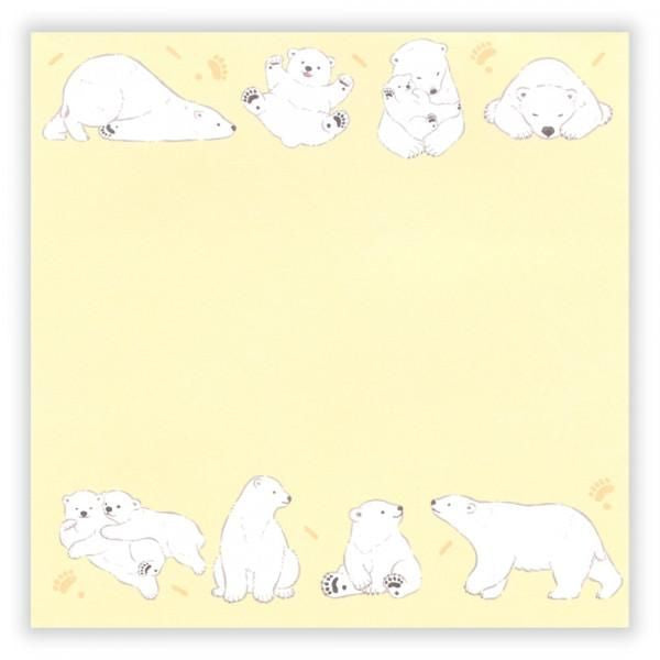 NB社 ZOOm in Animals Memopad 北極熊