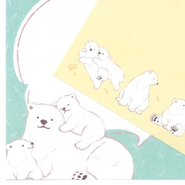 NB社 ZOOm in Animals Memopad 北極熊