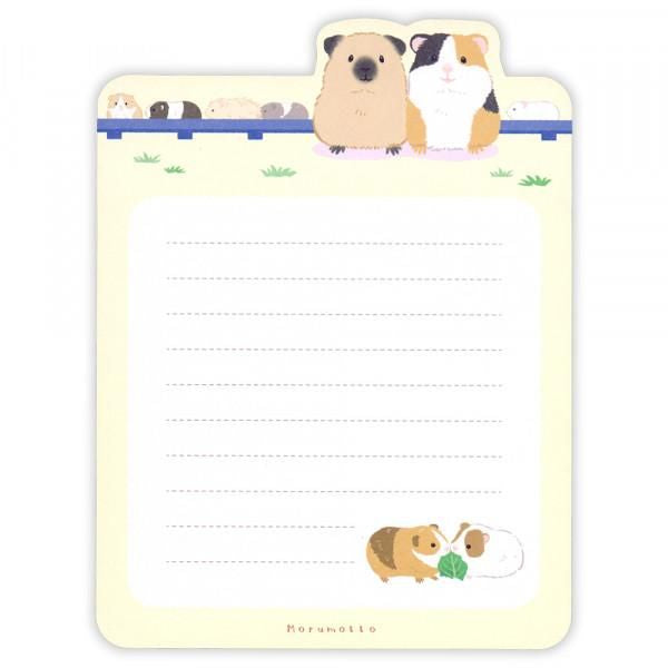NB社 ZOOm in Animals 信紙套裝 天竺鼠