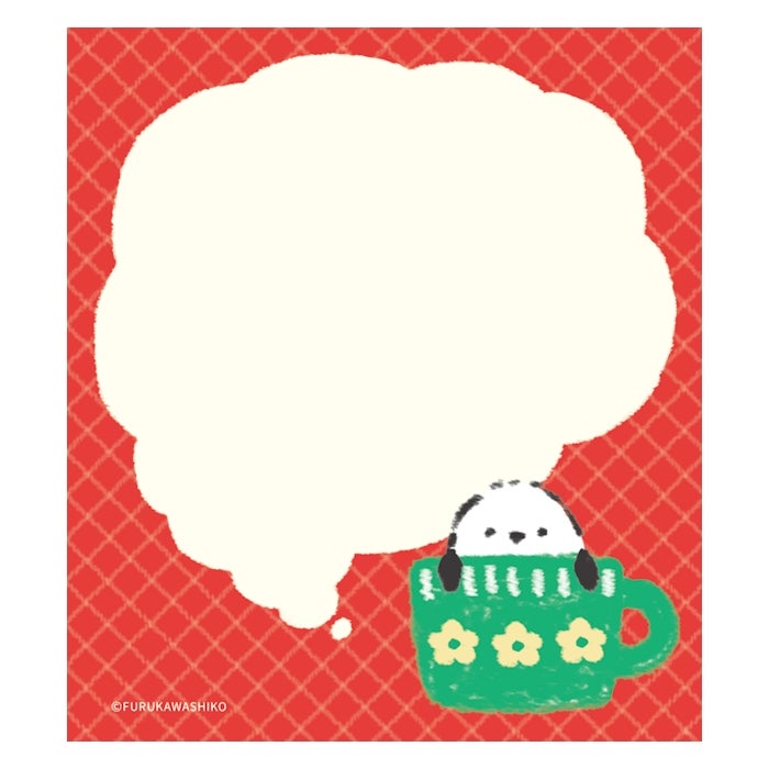 古川紙工 4designs memo pad 毛線和長尾山雀