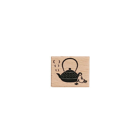 Rakui Hana印章 煮茶