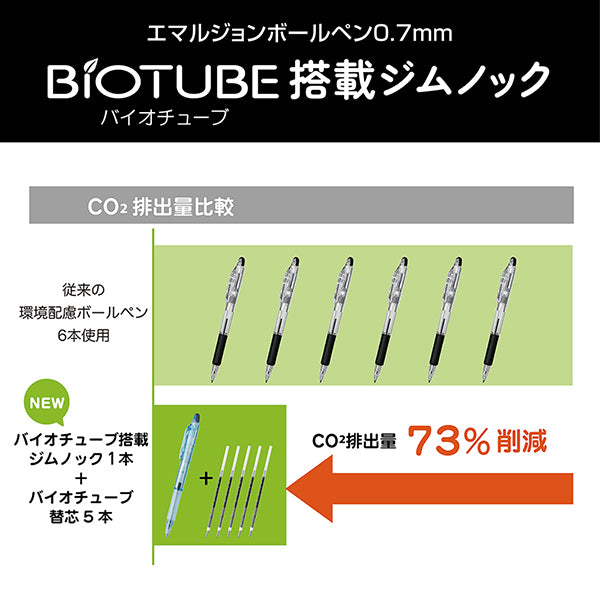 Zebra Biotube 0.7原子筆