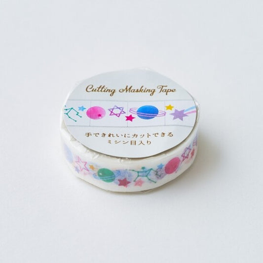 Cutting masking tape 宇宙