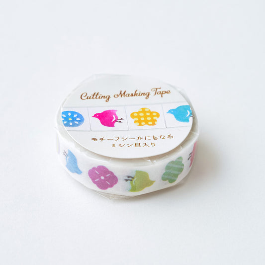 Cutting masking tape 和風